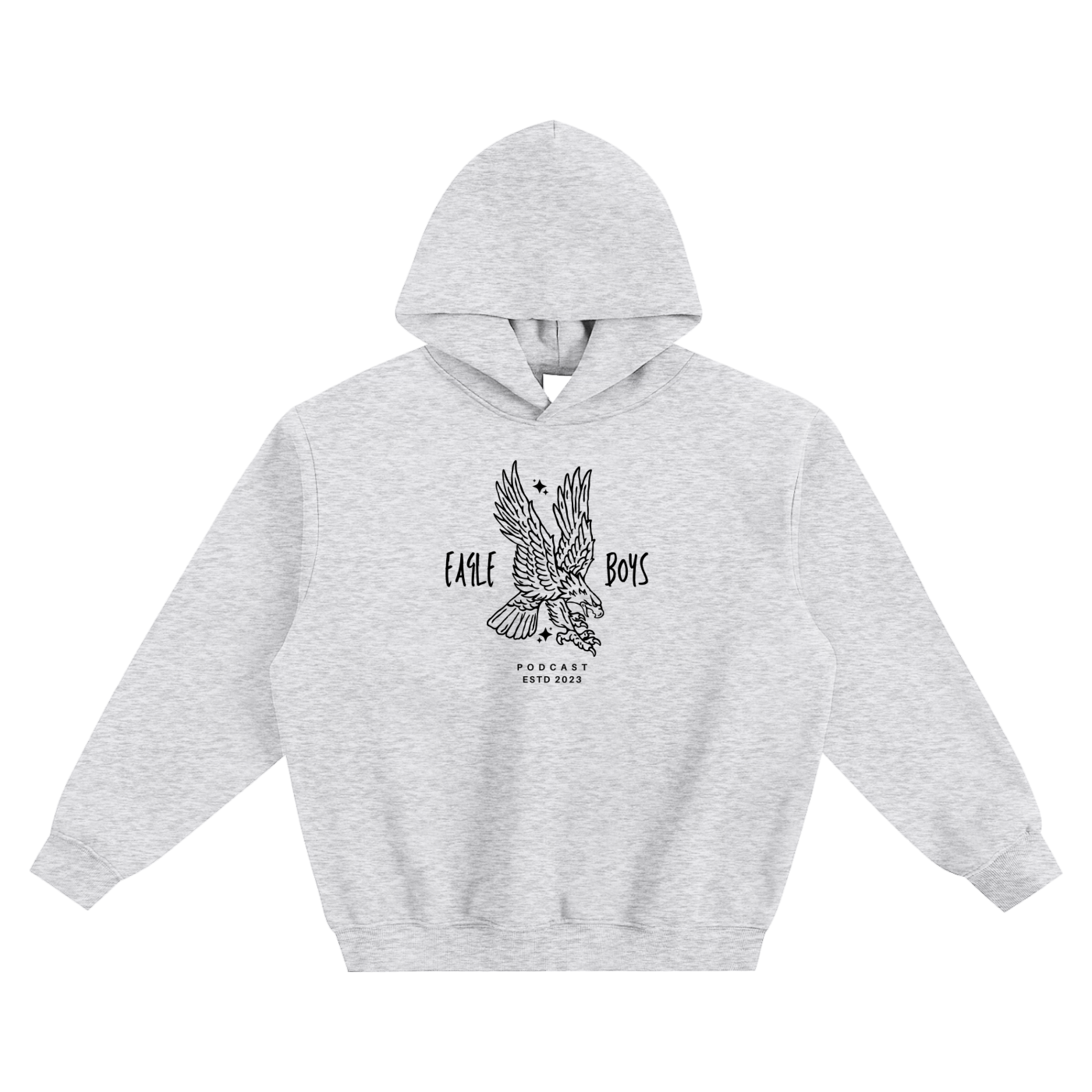 VINTAGE LOGO BOXY HOODIE