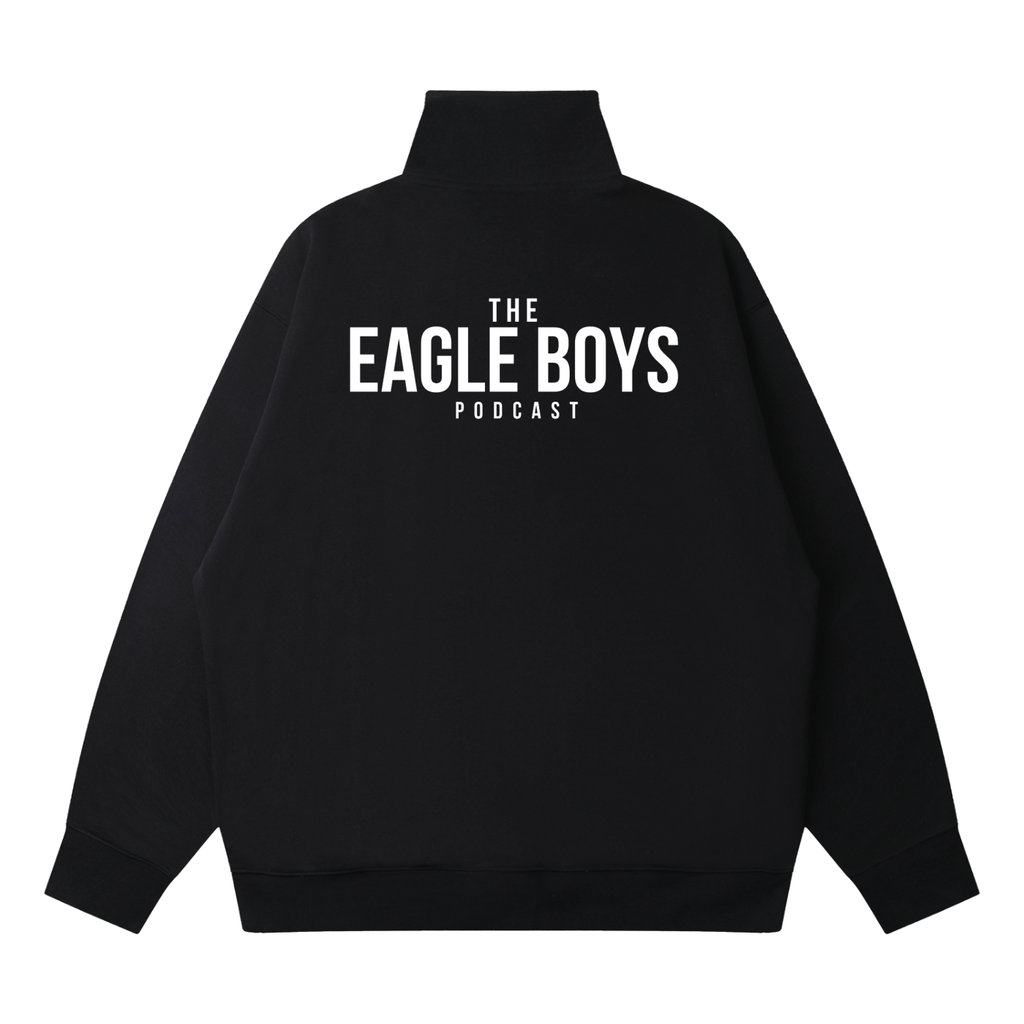 CLASSIC LOGO BOXY QUARTER-ZIP