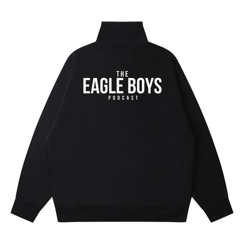 CLASSIC LOGO BOXY QUARTER-ZIP