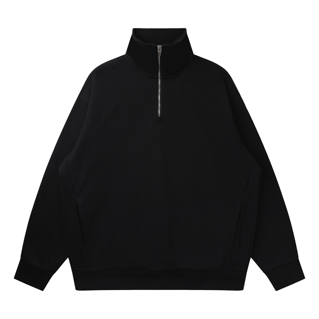 CLASSIC LOGO BOXY QUARTER-ZIP