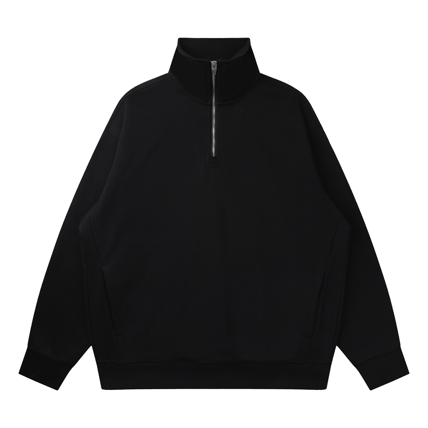 CLASSIC LOGO BOXY QUARTER-ZIP